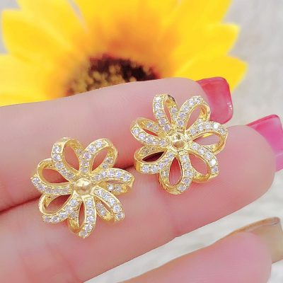 những mẫu bông tai vàng 18k đẹp